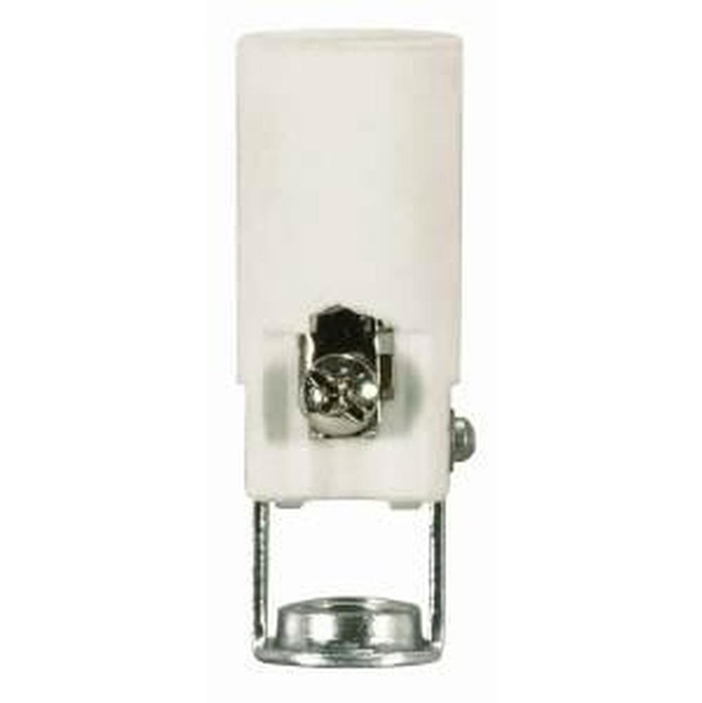 Satco 3-3/4'' Porcelain Candelabra With Term