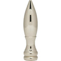 Satco 2'' Bullet Nickel Finial