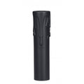 Satco 4'' Bronze Drip Metal Candle