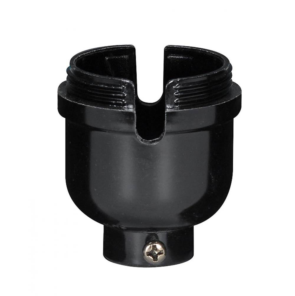 Satco E26 Phenolic Push Thru 1/8 Cap