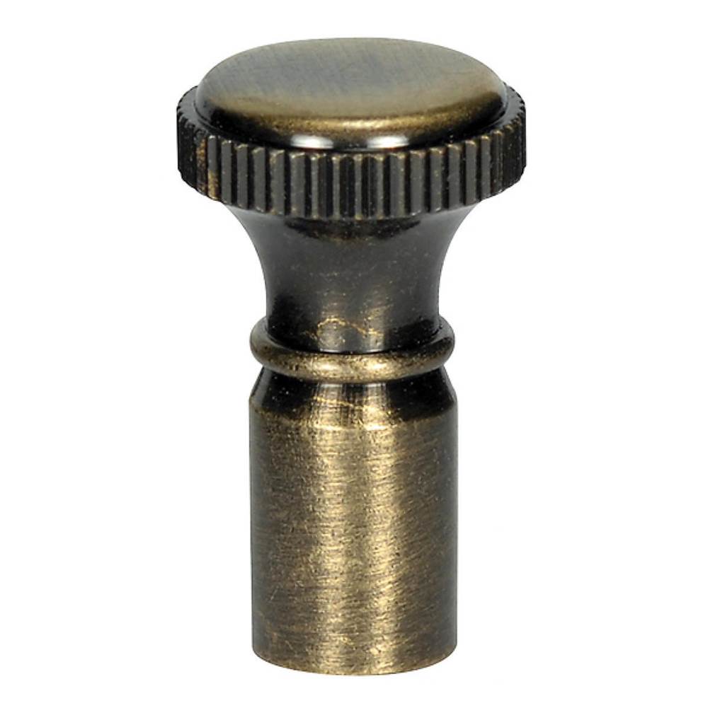 Satco Reg Antique Brass Solid Brass Knob For Full