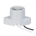 Satco Keyless Medium Base Porcelain Socket With