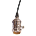 Satco Polished Nickel Solid Brass On-off Turn Knob
