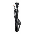 Satco 6 Ft 18/2 Spt-1 Black 105 Deg
