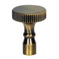 Satco Reg Antique Brass Turn Knob