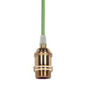 Satco Polished Brass 4 Pc Solid Brass Keyless Socket
