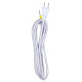 Satco 10 Ft 18/2 Svt Silver Rayon