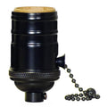 Satco 4 Pc Black On-off Pull Chain