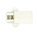 Satco White Female Spt-2 Plug