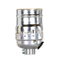 Satco Nickel Keyless Socket W/side-