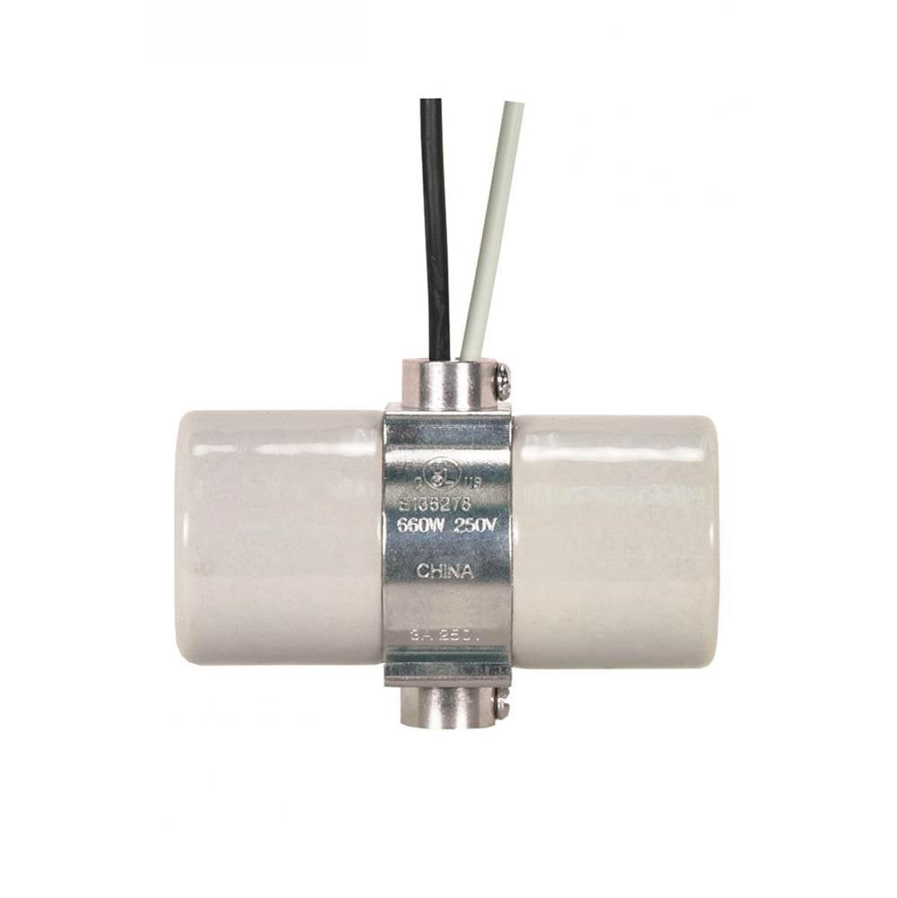 Satco Twin Glazed Porcelain Socket