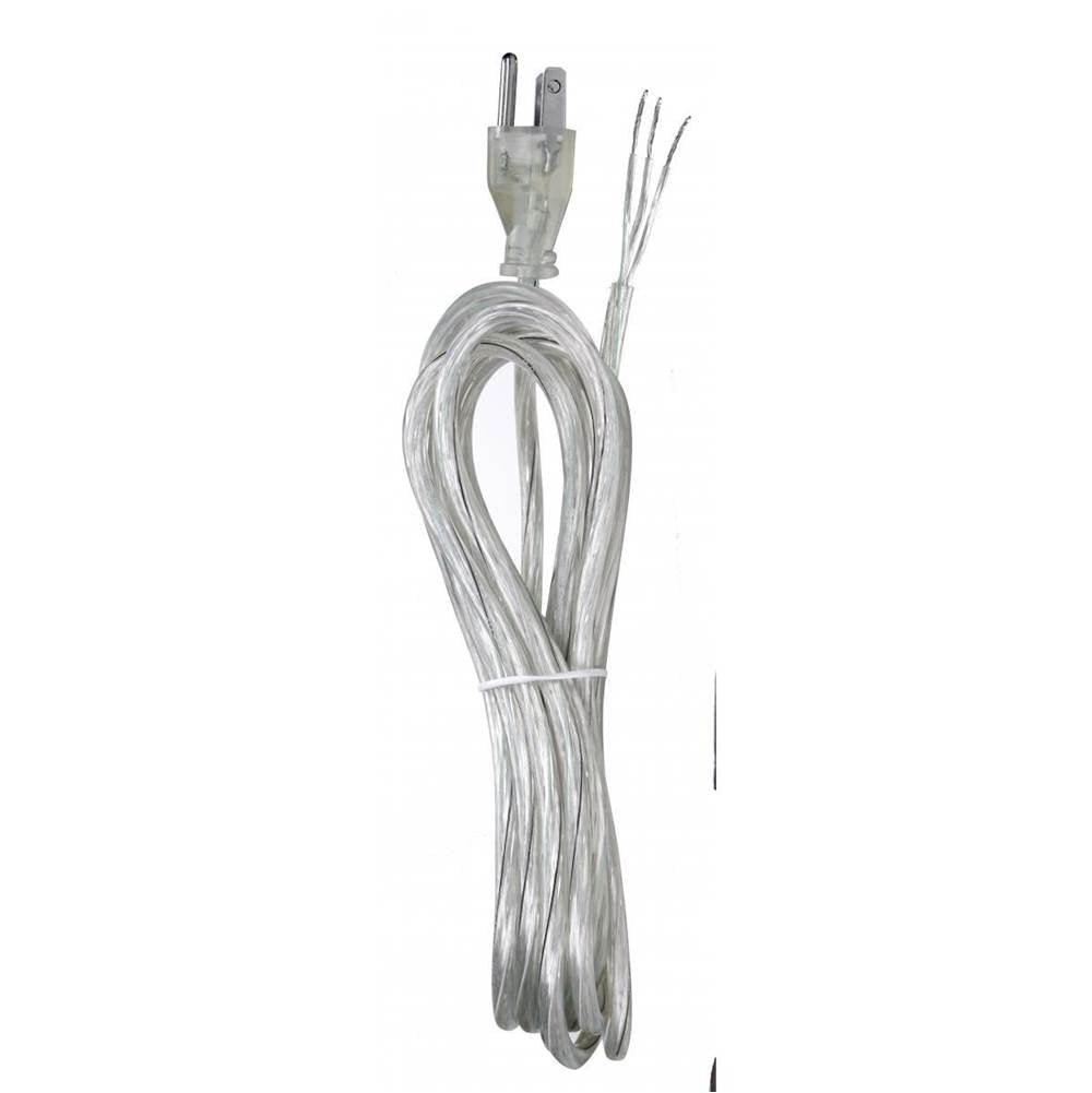 Satco 15ft 18/3 Svt Silver 105 Deg