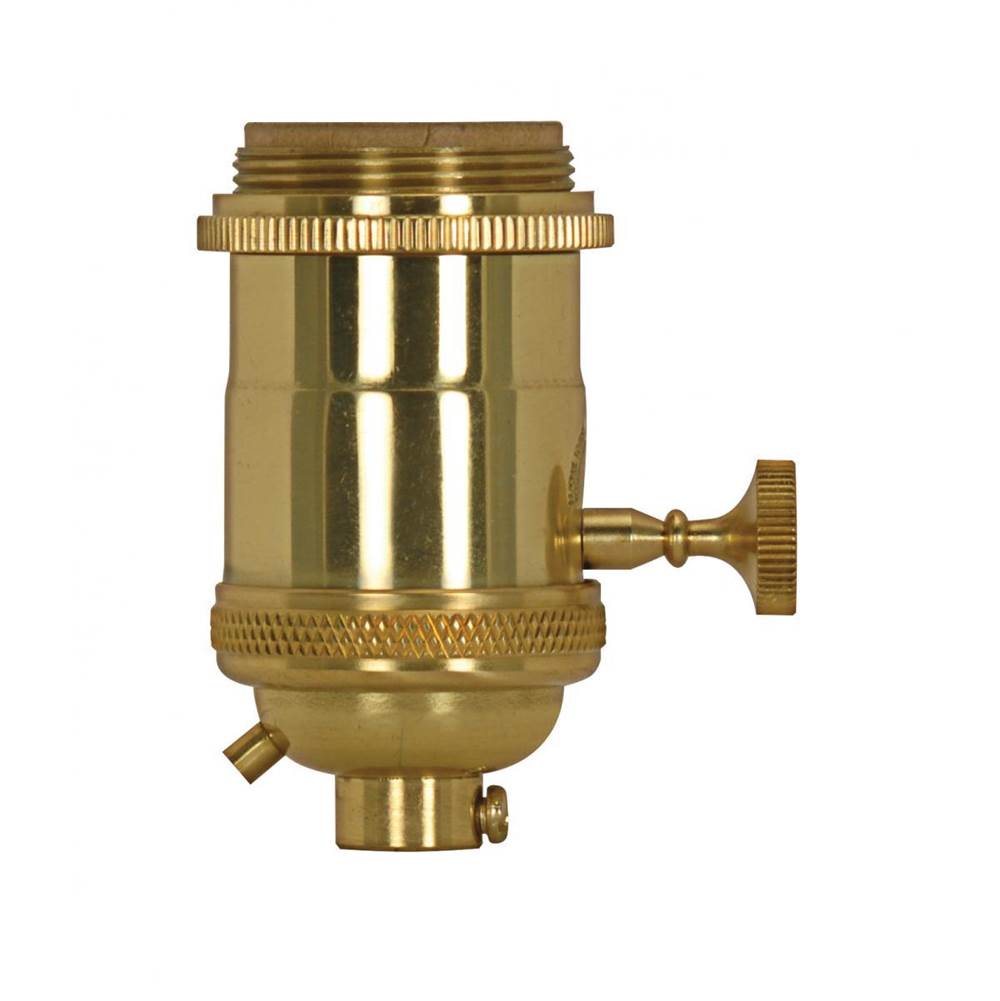 Satco Pb Cast Brass On-off Tk Socket