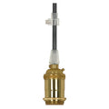 Satco Polished Brass 4 Pc C.b Keyless Socket With Grd