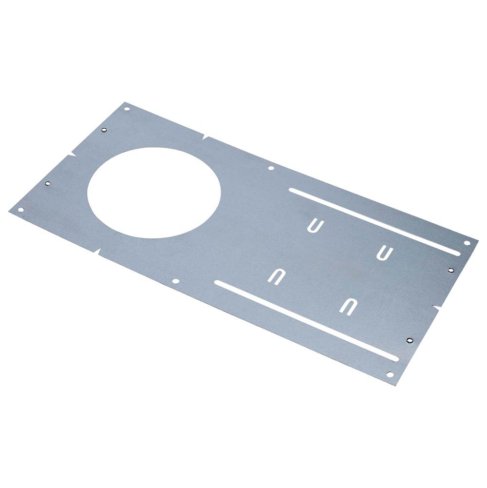 Satco 80-865  4-inch Asymmetric New Construction Recessed Downlight Mounting Plate - Flat Image 1