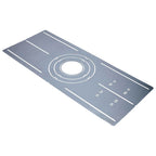 Satco 80-867  Universal New Construction Recessed Downlight Mounting Plate - Flat - 3.5-inch - 4-inch - 6-inch - 8-inch Image 1