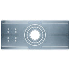 Satco  Universal New Construction Recessed Downlight Mounting Plate - Flat - 3.5-inch - 4-inch - 6-inch - 8-inch