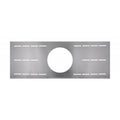 Satco Rough-in Plate/6'' Direct Wir
