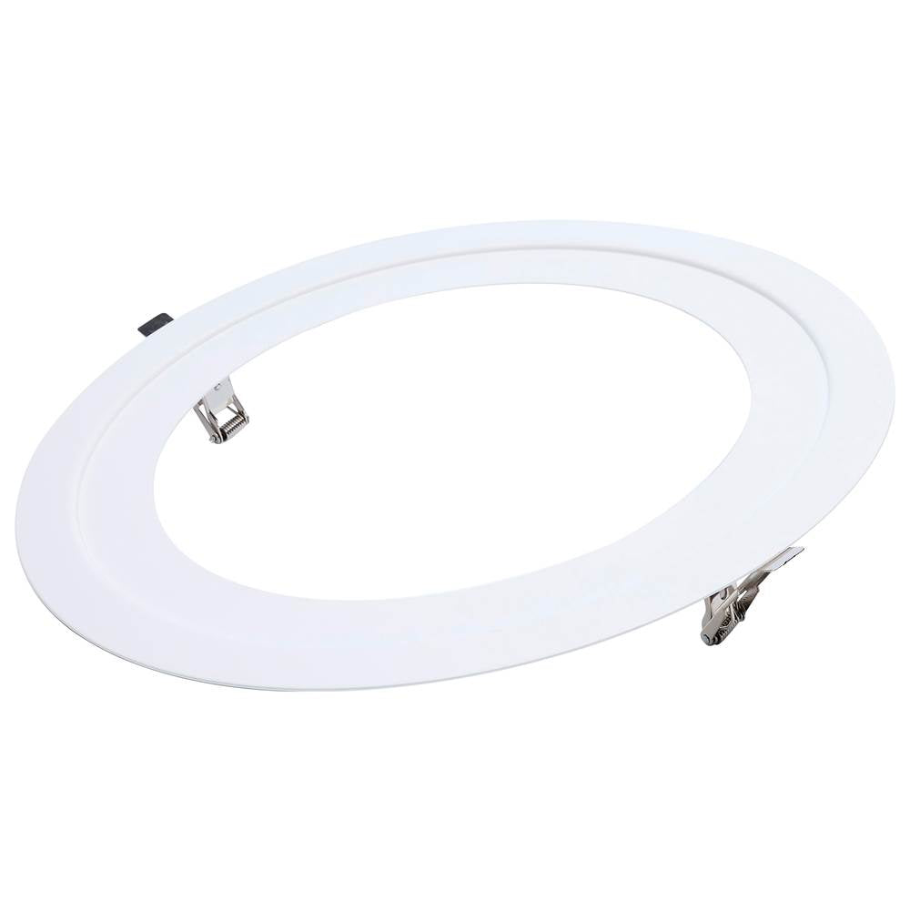 Satco 80-970 White 10'' Goof Ring For Remote Driver Installation Image 1