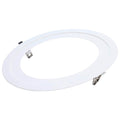 Satco 80-970 White 10'' Goof Ring For Remote Driver Installation Image 1