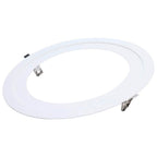 Satco 80-970 White 10'' Goof Ring For Remote Driver Installation Image 1