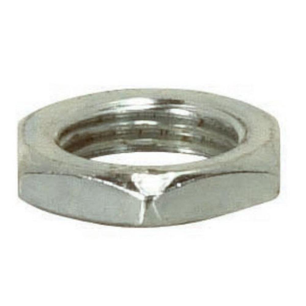 Satco 1/8 Steel Hex Nut Unfinished