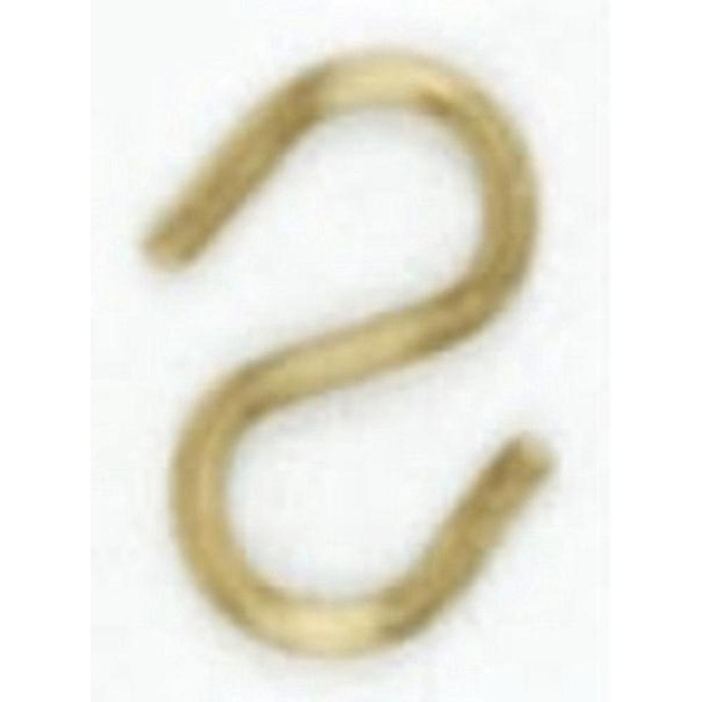 Satco Baby ''s'' Hook Brass Plated