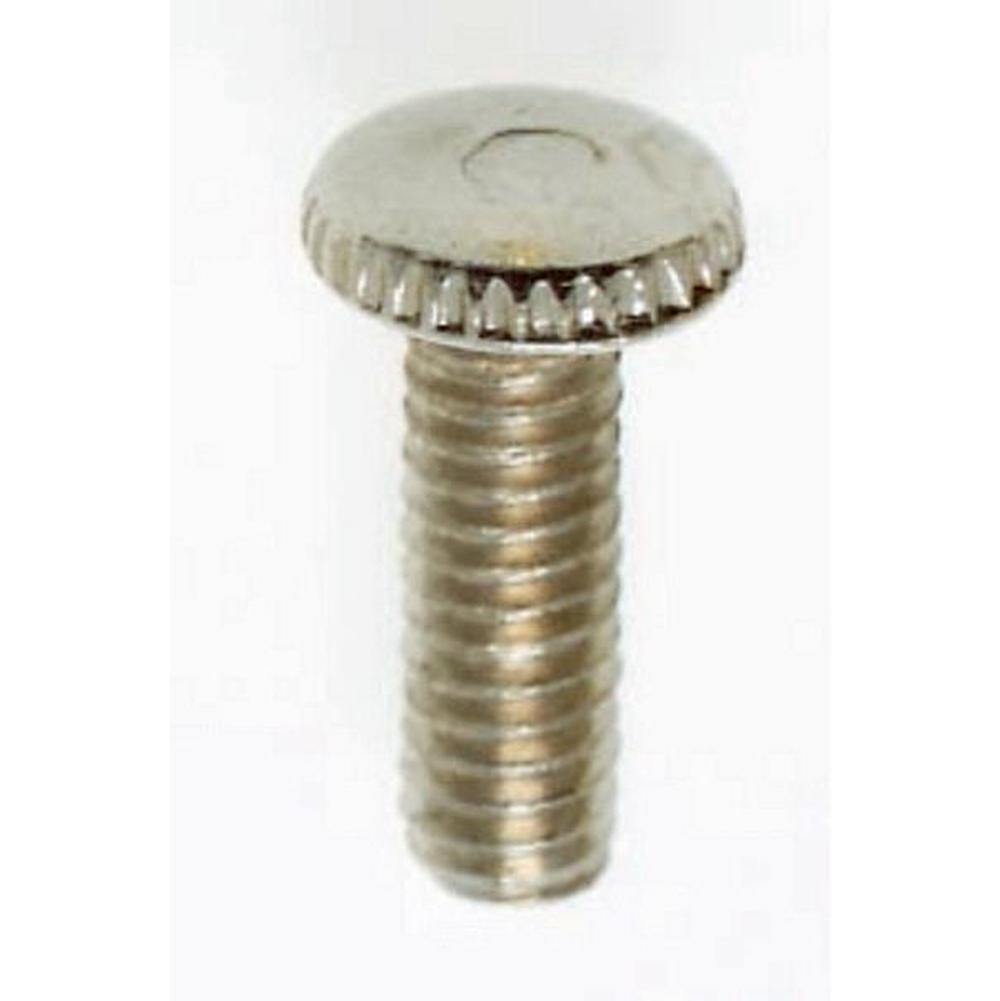 Satco 1/2'' Knurled 8/32 Screw Nickel Finish