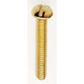 Satco 1'' Brass Plated 8/32 Rh Screw