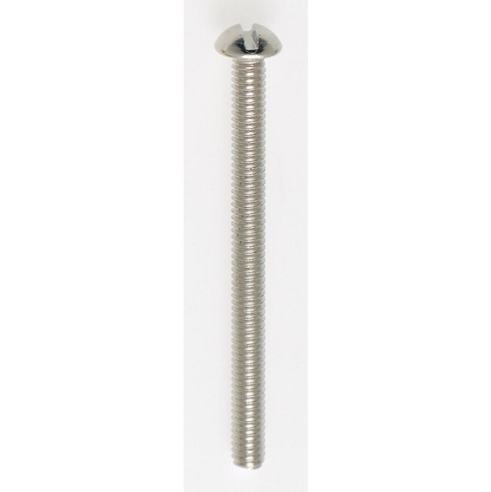 Satco 2''nickel Plated 8/32 Rh Screw