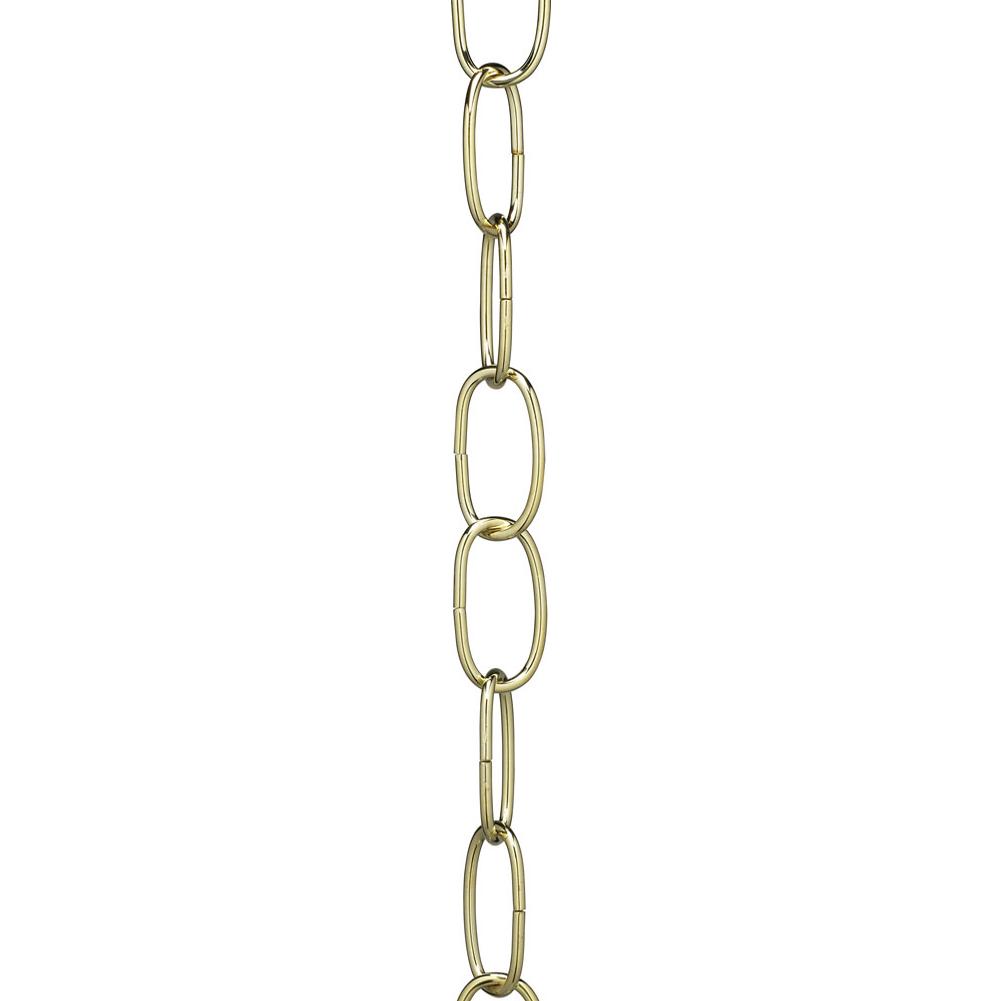 Satco 1 Yd 11 Ga Brass Finish Chain
