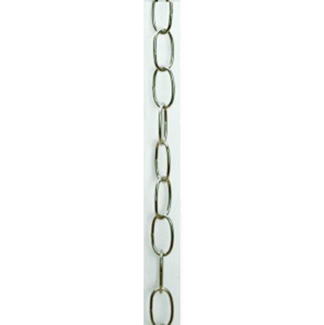 Satco 1 Yd 11 Ga Nickel Finish Chain