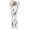 Satco 8 Ft Brown Cordset With Molded Plug