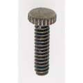 Satco 6/32-1/2'' Knurled Screw Antique Brass