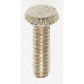 Satco 6/32-1/2'' Knurled Screw Nickel