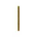 Satco 3-1/2'' 1/8 Ip Solid Brass Nipple