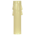 Satco 4'' Candelabra Ivory Drip Cover