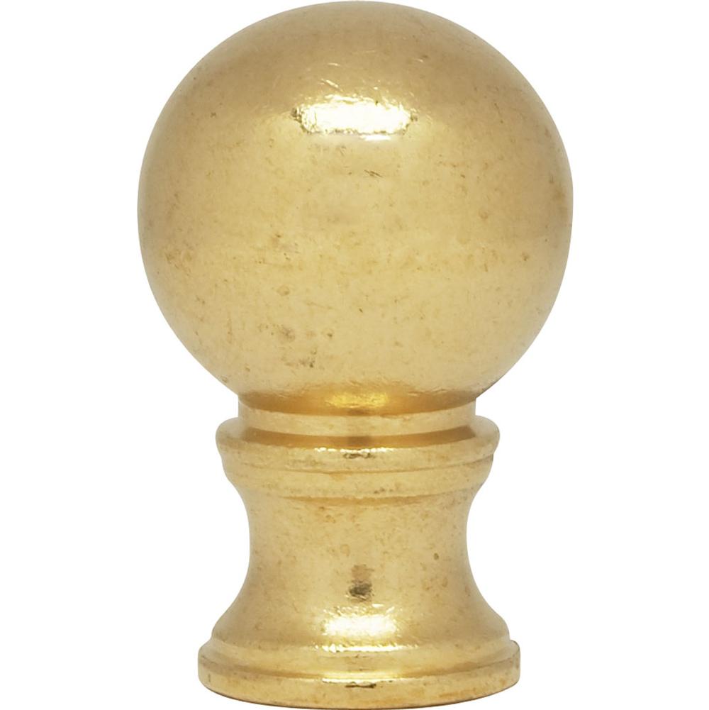 Satco 3/4'' Brass Ball Finial