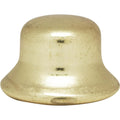 Satco 1/2'' Steel Finial Brass Finish