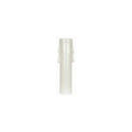 Satco 3'' Candelabra Cover White/white