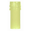 Satco 4'' Ed. Candle Cover Ivory/ivory Drip