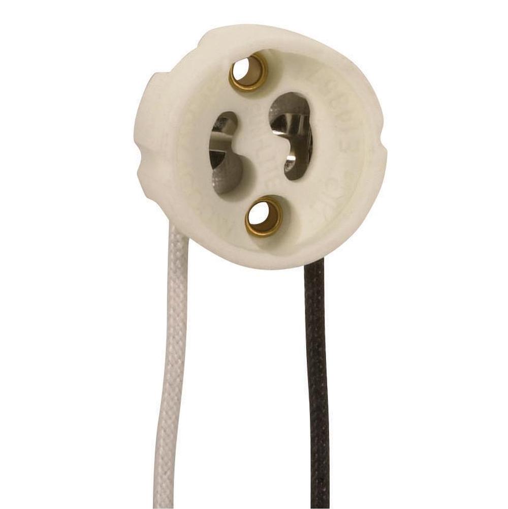 Satco Gu-10 Socket 8 In Leads
