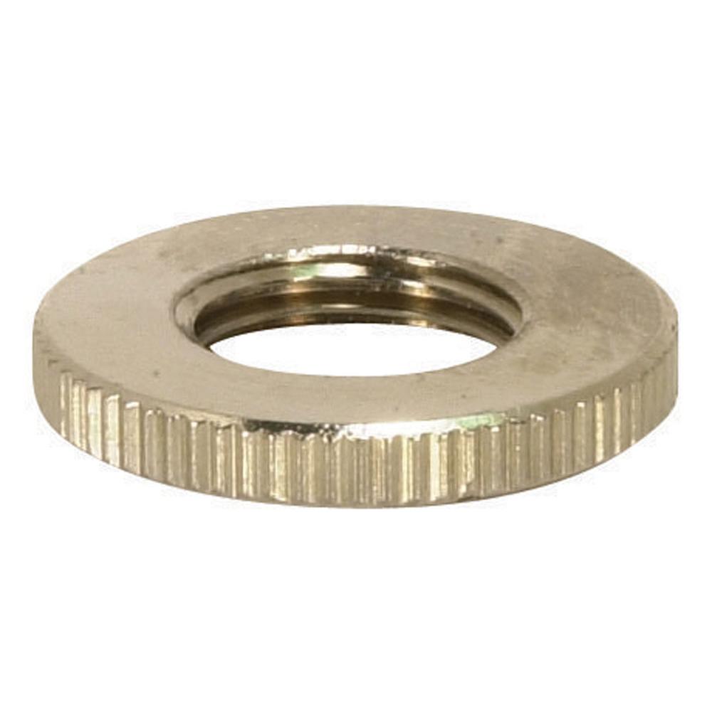 Satco Round Knurled Locknut Np 1/8 I