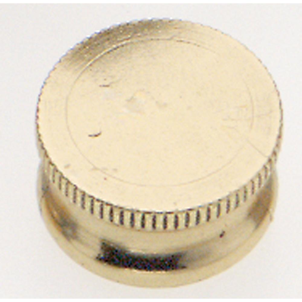 Satco Brass Fin 1/8 Bracket Cap