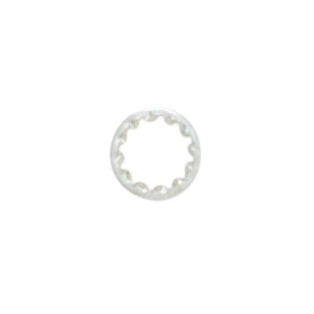 Satco 3/8 Ip Tooth Washer Zinc Plated