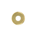 Satco 3'' X 1/8 Check Ring Straight Edge Brass Plated