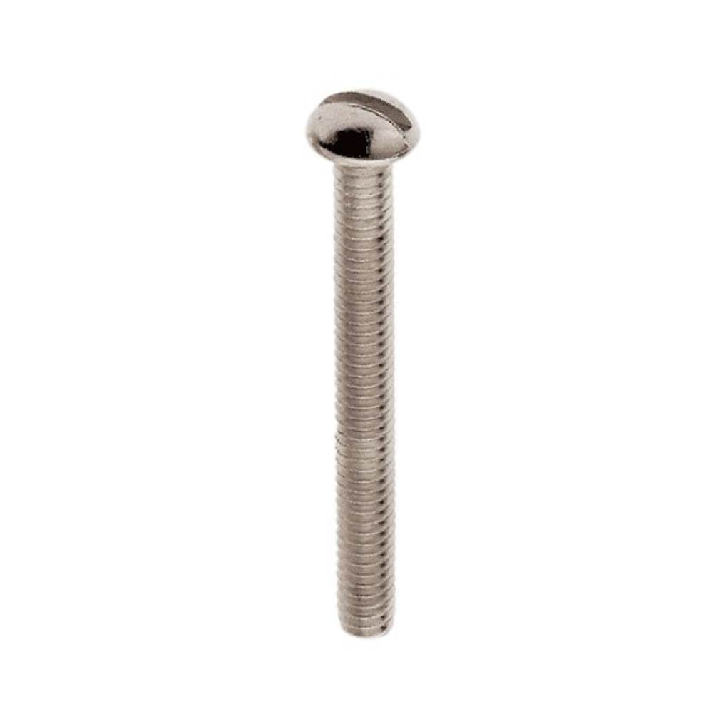 Satco 1-1/2'' Rd Head Screw 8/32 Nickel Plated