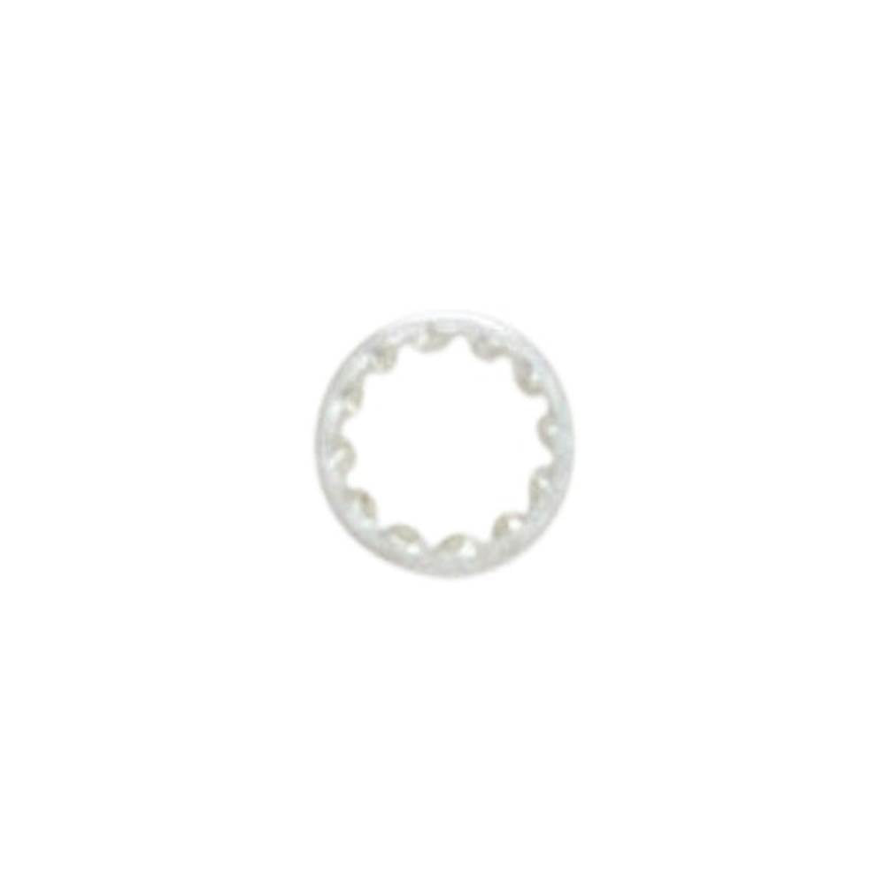 Satco 1/4 Ip Tooth Washer Zinc Plated