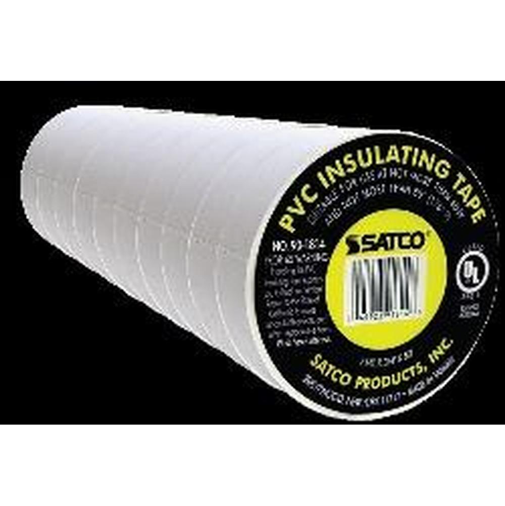 Satco White Elec Tape 60 Ft 3/4''