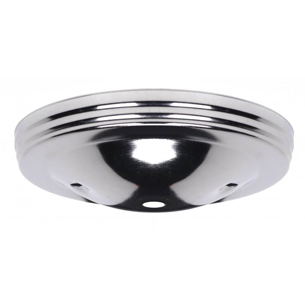 Satco Nickel Finish Smooth Vintage Canopy